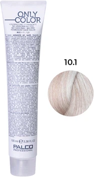 Крем-краска для волос безаммиачная Only Color № 10.1 экстра блонд платиновый пепельный Palco, 100 мл