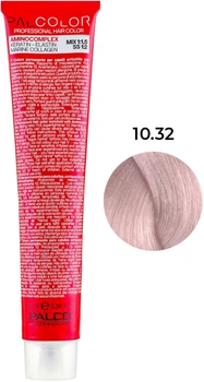 Крем-краска для волос Palco Professional Color 10.32 Платиновый Блонд Фиолетово-Золотистый, 100 мл
