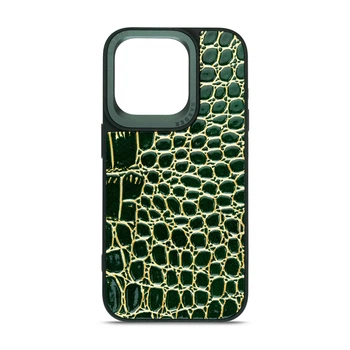 Чохол Harder Crocosaur для Apple iPhone 14 Pro Green (ARM76720)