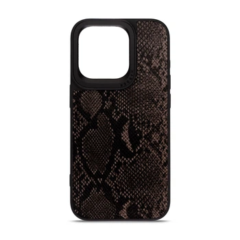 Чохол Harder Genuine Snake для Apple iPhone 14 Pro Black (ARM76789)