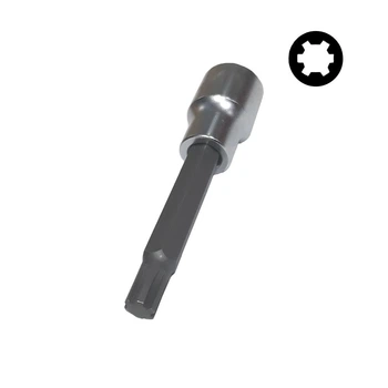 Біта довга 6-ти гранна Toptul в голівці під 1/2" RIBE M10