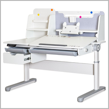 Дитячий стіл Mealux Milton Electro Grey (арт. BD-730 WG)