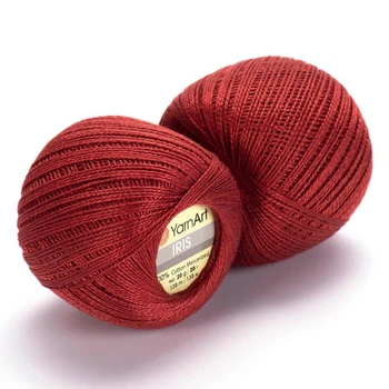 Пряжа для в'язання YarnArt Iris/Ярнарт Ірис 931 Теракотовий
