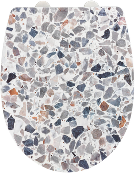 Deska sedesowa Wenko Terrazzo Thermoplast Wielokolorowa (4008838303771)