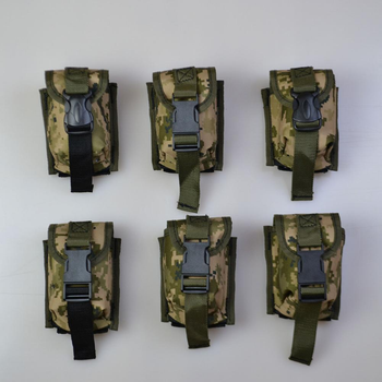 Качественный Подсумок под гранату из кордуры пиксель MOLLE для BO-677 гранаты тактический