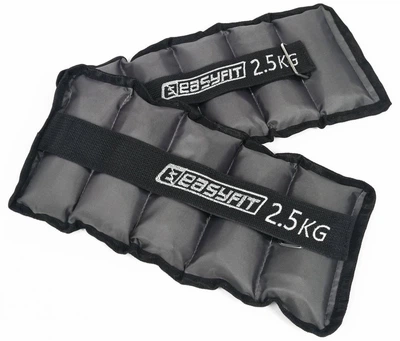 Утяжелители для ног и рук с металлом EasyFit Metal 2,5 кг (пара) 4630065