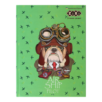 Блокнот ZiBi Patriot Animals А5 в клетку 64 листов твердая обложка (ZB.12752-04)