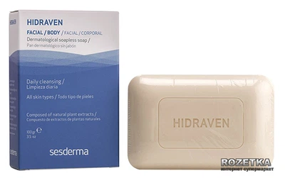 Дерматологічне мило Sesderma Hidraven для всіх типів шкіри 100 гр (8470003989251)