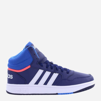 Tenisówki chłopięce adidas Hoops 3.0 Mid K GW0400 38 Niebieskie (4065418343992)