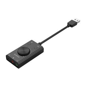 Наружная звуковая карта USB ORICO SC2-BK