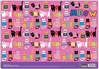 Килимок для дитячої творчості Cool for school Коти "MEOW" CF69001-05