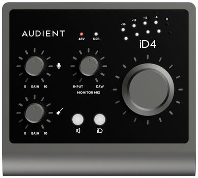 Аудіоінтерфейс Audient ID4 MKII Black (41000033)