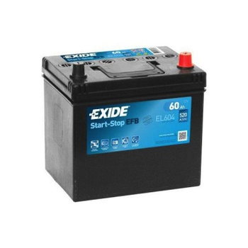 Автомобільний акумулятор EXIDE START-STOP EFB 60A (EL604)