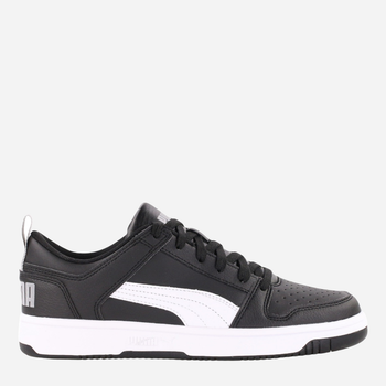 Підліткові кеди для хлопчика Puma Rebound Layup Lo SL Jr 370490-02 36 Чорні (4060981157410)