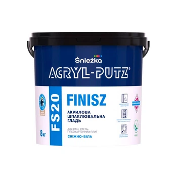 Шпаклевка финишная Sniezka Acryl-Putz FS20 акриловая 8 кг