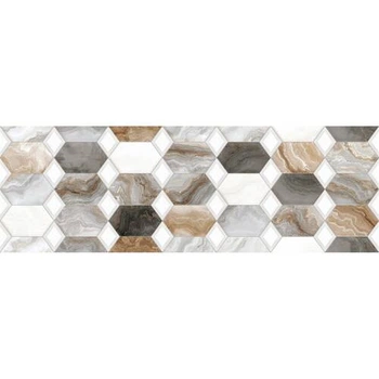 Плитка Ceramica Deseo Arabesque Grey Decor 30х90 см декор