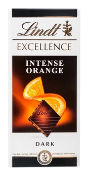 Шоколад темний Lindt Excellence Intense Orange з апельсином 100 г