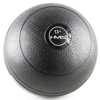 Piłka do ćwiczeń HMS Slam Ball 13 kg Czarna (5907695517750)