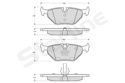 Колодки гальмові дискові STARLINE S BD S270