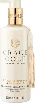 Лосьон для рук и тела Nectarine Blossom & Grapefruit Grace Cole, 300 мл