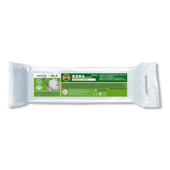 Пластилін легкий Keraplast білий 130г KIN