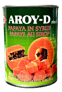 Папая в сиропе Aroy-D 565 г/505 мл