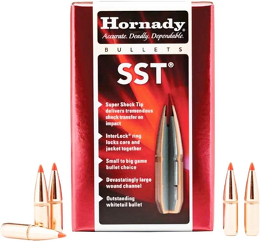 Пуля Hornady SST кал. 6,5 мм (.264) масса 123 гр (8 г) 100 шт