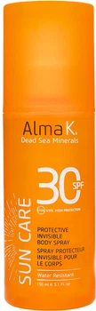 Спрей солнцезащитный невидимый для тела SPF30 Alma K, 150 мл