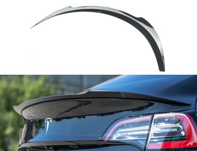 Спойлер багажника Tesla Model Y стиль Makston Design чорний глянсовий (2020-...)