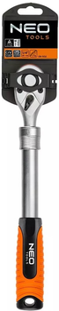 Трещітка телескопічна NEO Tools 1/4" 150-200 мм 08-502 (5907558412802)