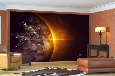 3D Фото Шпалери PHOTODECOR "Світанок на планеті"