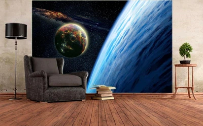 3D Фото Обои PHOTODECOR "Поверхность планеты"