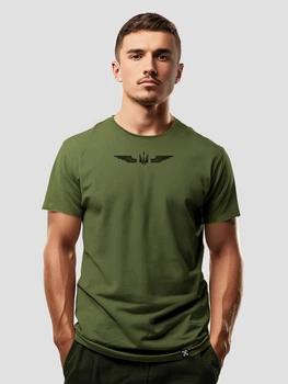 Футболка чоловіча Dubhumans Wings of Liberty 3 Хакі 3XL (WOL3-TM-KH-3XL)