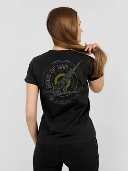Футболка женская Dubhumans Артилерия Черная S (ARL-TW-B-S)