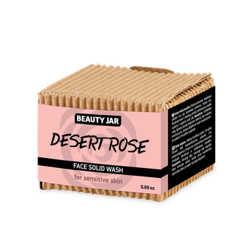 Твердое мыло для лица Пустынная Роза Beauty Jar 25 г 4751030835136