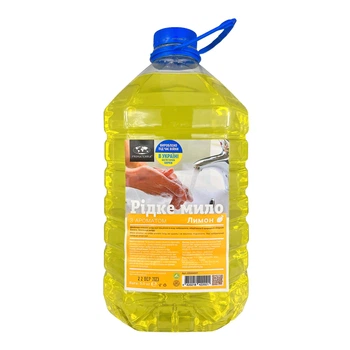 Рідке мило Лимон Primaterra (5л), ПЕТ-пляшка CR204607