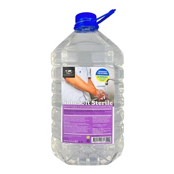 Антисептичне рідке мило «SOLO soft sterile» 5кг