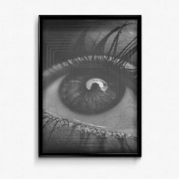 Постер в рамке eye А4