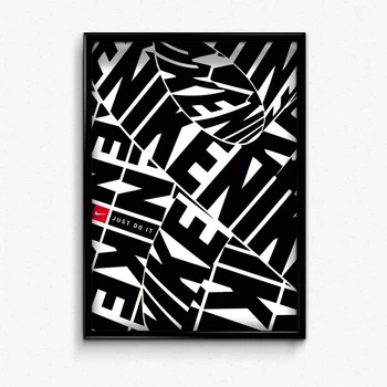 Постер в рамке Nike str А4