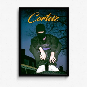 Постер в рамке Corteiz balaclava А4