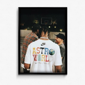 Постер в рамці Astro World А4