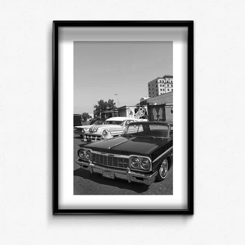 Постер в рамке old school low ride 5489