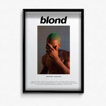 Постер в рамке blond frank ocean A1
