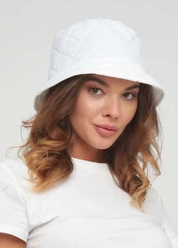 Женская теплая стеганная панама Honey Fashion Accessories One Size белый (13-67)