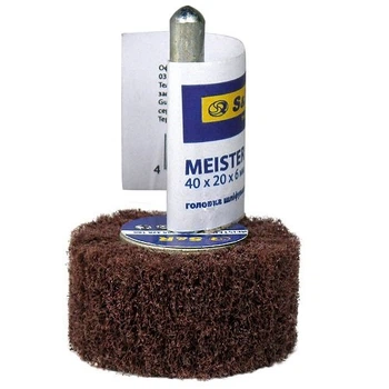 Шлифовальная головка из нетканого материала S&R 40х20х6 180з (235426180)