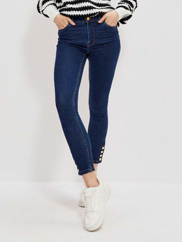 Jeansy skinny damskie