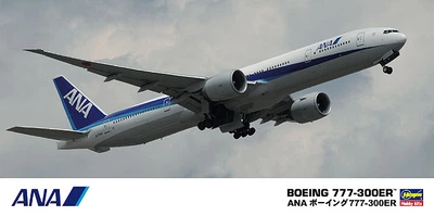 Збірна модель 1/200 літак Boeing B777-300ER міжнародні рейси ANA Hasegawa 10718