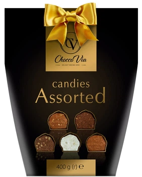 Конфеты Chocco Via Ассорти 400 г (4820148611021)