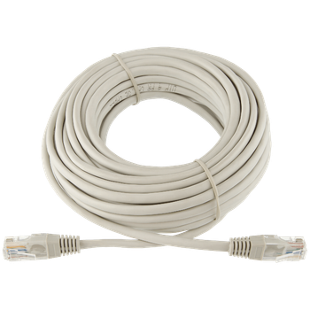 Патч-корд литий GreenVision UTP RJ45 5Е 10 м білий