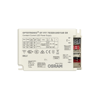 LED драйвер 75W 220-240V вихідна 27-42V 1650mA IP20 [4052899999565] Osram OT FIT CS
